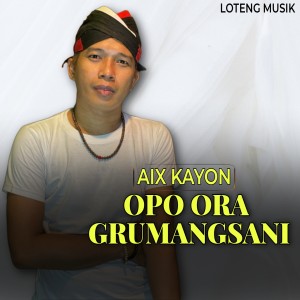Listen to Opo Ora Grumangsani song with lyrics from Aix Kayon