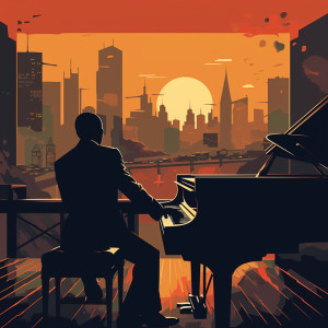 Instrumental Jazz Music Ambient的專輯Urban Tapestry: Echoes of Jazz Piano