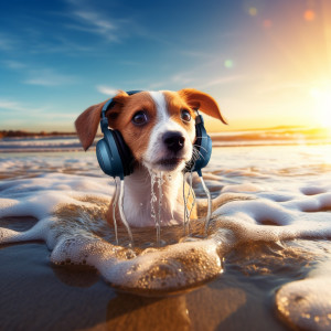 Dengarkan lagu Ocean Dog Play Rhythm nyanyian Mr. Sandman dengan lirik