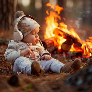 อัลบัม Nursery Fires: Gentle Baby Music ศิลปิน Fire Sounds Sleep