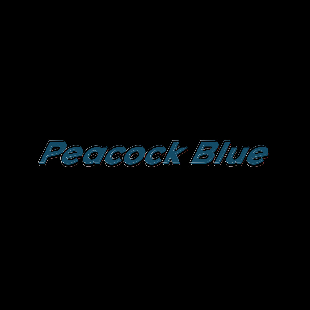 Peacock Blue