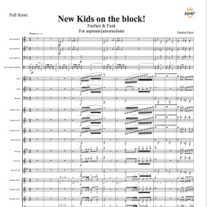 收聽Norges musikkorps forbund的New kids on the block (Flex 4 og aspirantsolo)歌詞歌曲