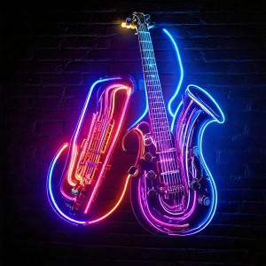 Electro Lounge All Stars的專輯Neon Light Jams: Energetic Music Jazz