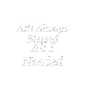 Album All I Needed from AB1 Always Blessed