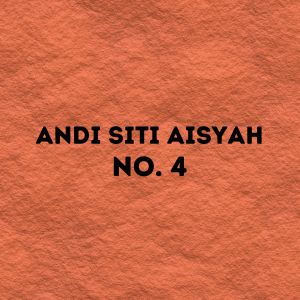 อัลบัม Andi Siti Aisyah No. 4 ศิลปิน Andika