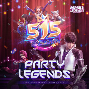 ดาวน์โหลดและฟังเพลง Party Legends พร้อมเนื้อเพลงจาก Mobile Legends: Bang Bang