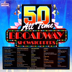 London Theatre Orchestra的专辑50 All Time Broadway Showstoppers