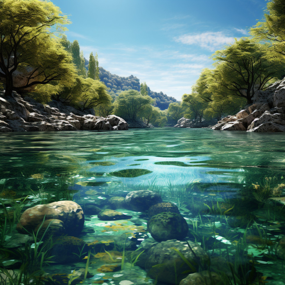 Water’s Serene Nature Melody