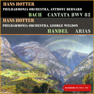 Album Bach: Cantata Bwv 82 - Handel: Arias oleh Hans Hotter