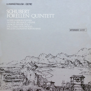 Georges Janzer的專輯Schubert: Piano Quintet "The Trout"