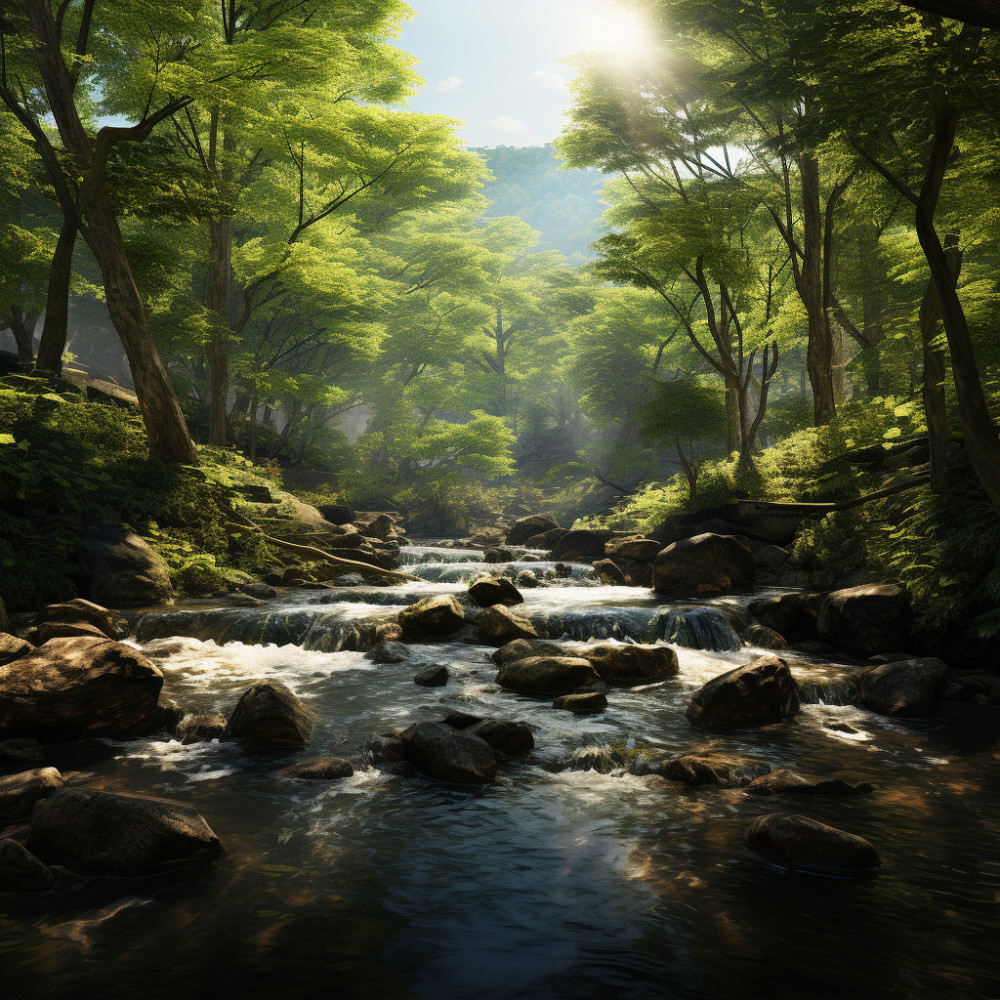 Calming River Echoes for Companions