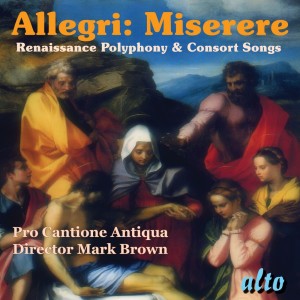 English Consort of Viols的專輯Allegri: Miserere; Renaissance Polyphony; Consort Songs