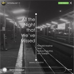 Dengarkan lagu All the Night that We've Missed nyanyian Ronald Marine dengan lirik