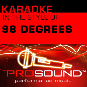 ดาวน์โหลดและฟังเพลง The Hardest Thing (Karaoke Instrumental Track)[In the style of 98 Degrees] พร้อมเนื้อเพลงจาก ProSound Karaoke Band