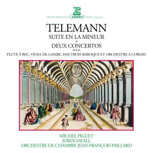 Jean-Francois Paillard的專輯Telemann: Suite en la mineur, Concertos pour flûte à bec, viole de gambe & hautbois baroque