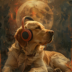 Music For Dogs With Anxiety的專輯Binaural Dog's Retreat: Calming Melodies