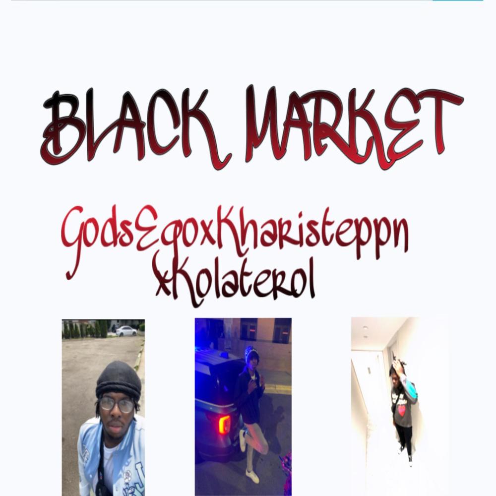 Black Market (feat. Kharisteppn & Kolaterol) (Sped up) (Explicit)