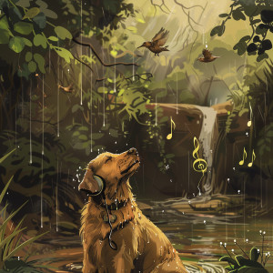 Barky的專輯Dogs' Binaural Nature: Rain and Birds Symphony - 92 96 Hz
