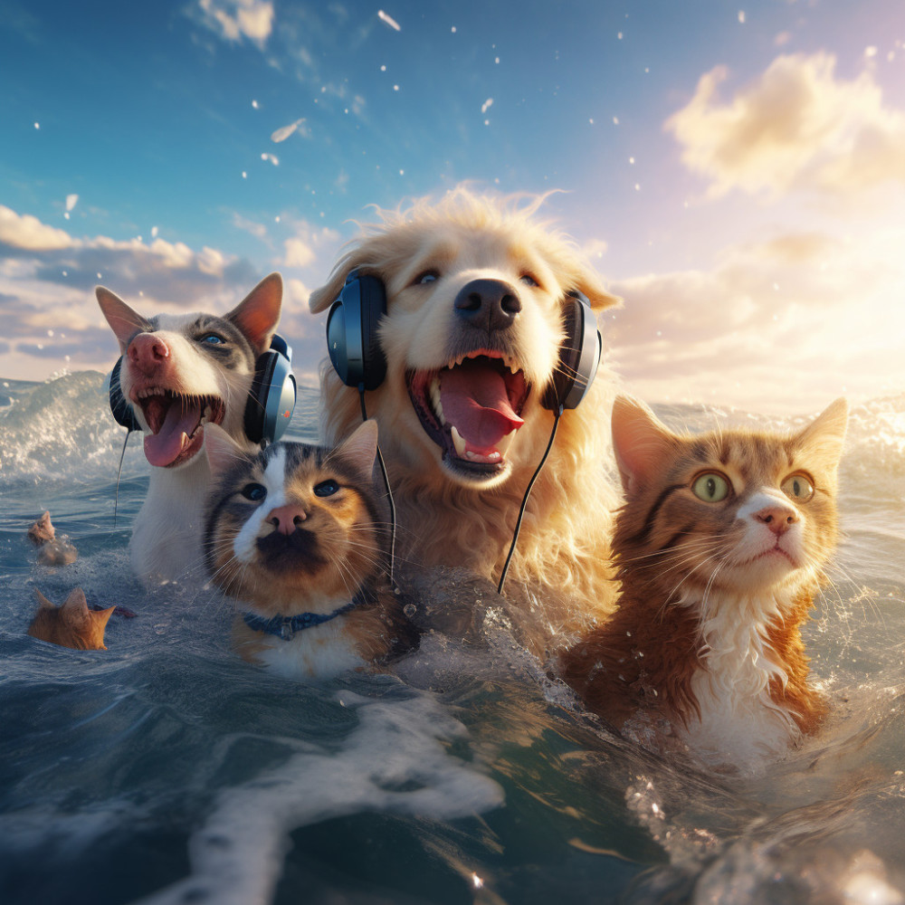 Gentle Ocean Pets Sleep