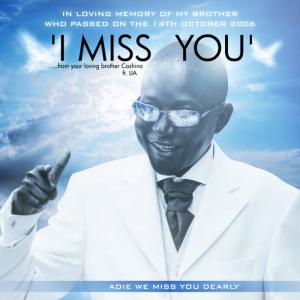 ดาวน์โหลดและฟังเพลง I Miss You (Dedicated to Adie - J-Killah A.K.A GOLD Mix) พร้อมเนื้อเพลงจาก Cashino