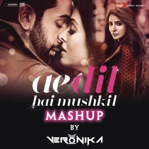 ดาวน์โหลดและฟังเพลง Ae Dil Hai Mushkil Mashup (By DJ VERONIKA) [From "Ae Dil Hai Mushkil"] พร้อมเนื้อเพลงจาก Pritam