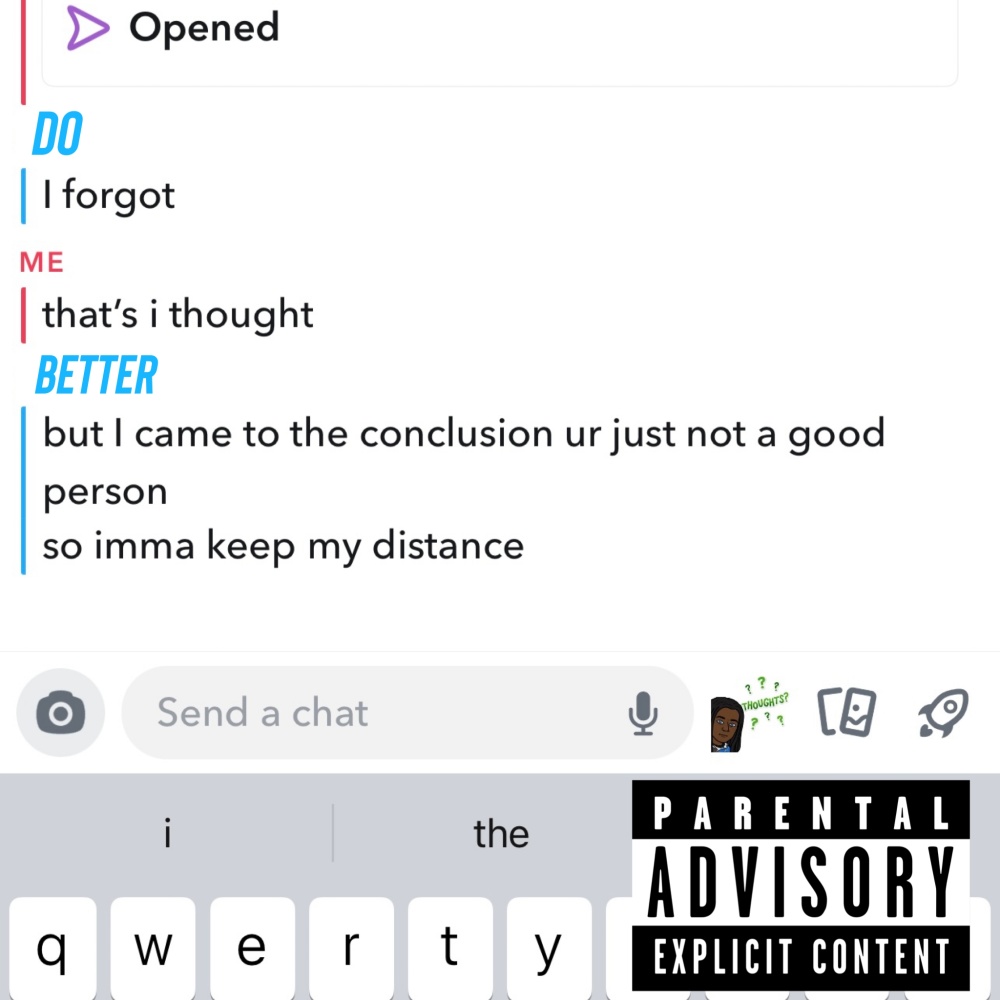 Not even related (Explicit)