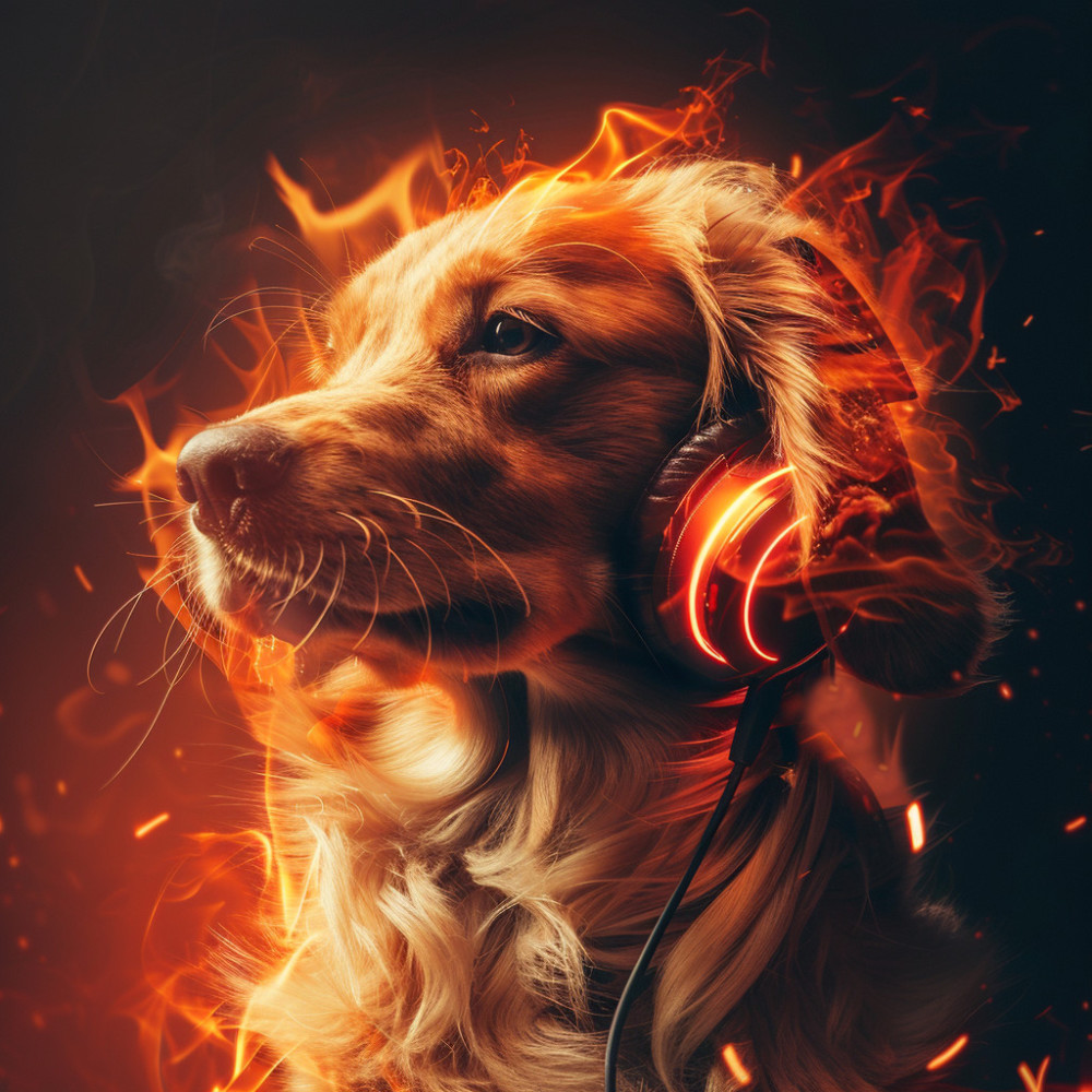 Calm Flames for Dogs