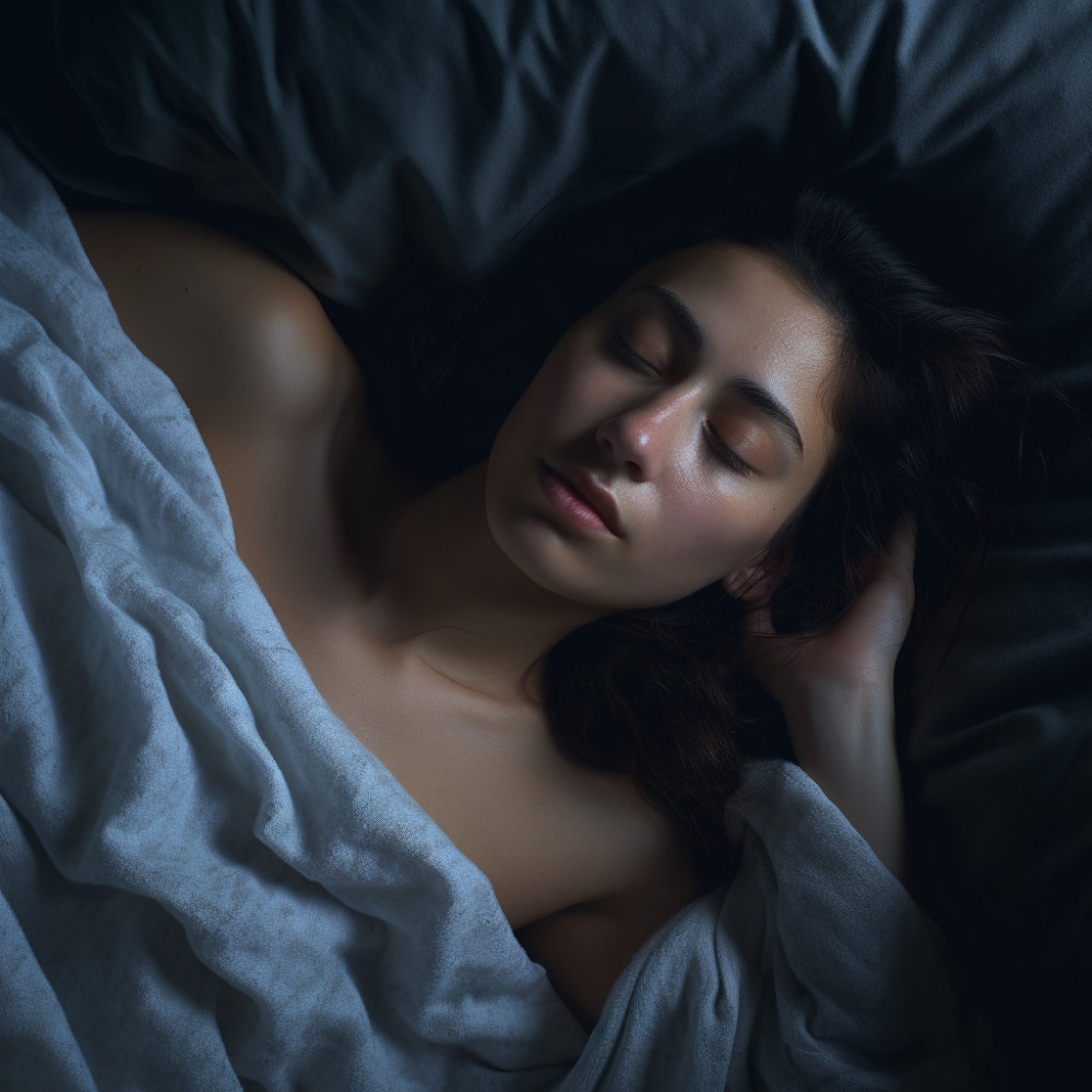 Nighttime's Serene Whisper in Sleep