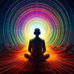 Hz Anti Stress Frequencies的專輯Music for Meditation: Rhythmic Calm Flow