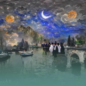 ดาวน์โหลดและฟังเพลง the moon greets you beautifully พร้อมเนื้อเพลงจาก Mariani