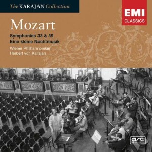 Herbert Von Karajan的專輯Mozart: Symphony Nos 33 & 39; Eine kleine Nachtmusik; Le nozze di Figaro - Overture
