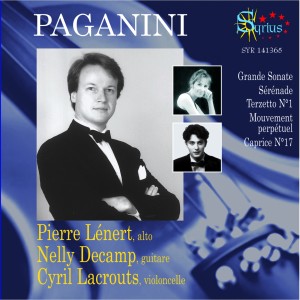 Pierre Lénert的专辑Nicolò Paganini: Pièces pour alto, guitare et violoncelle