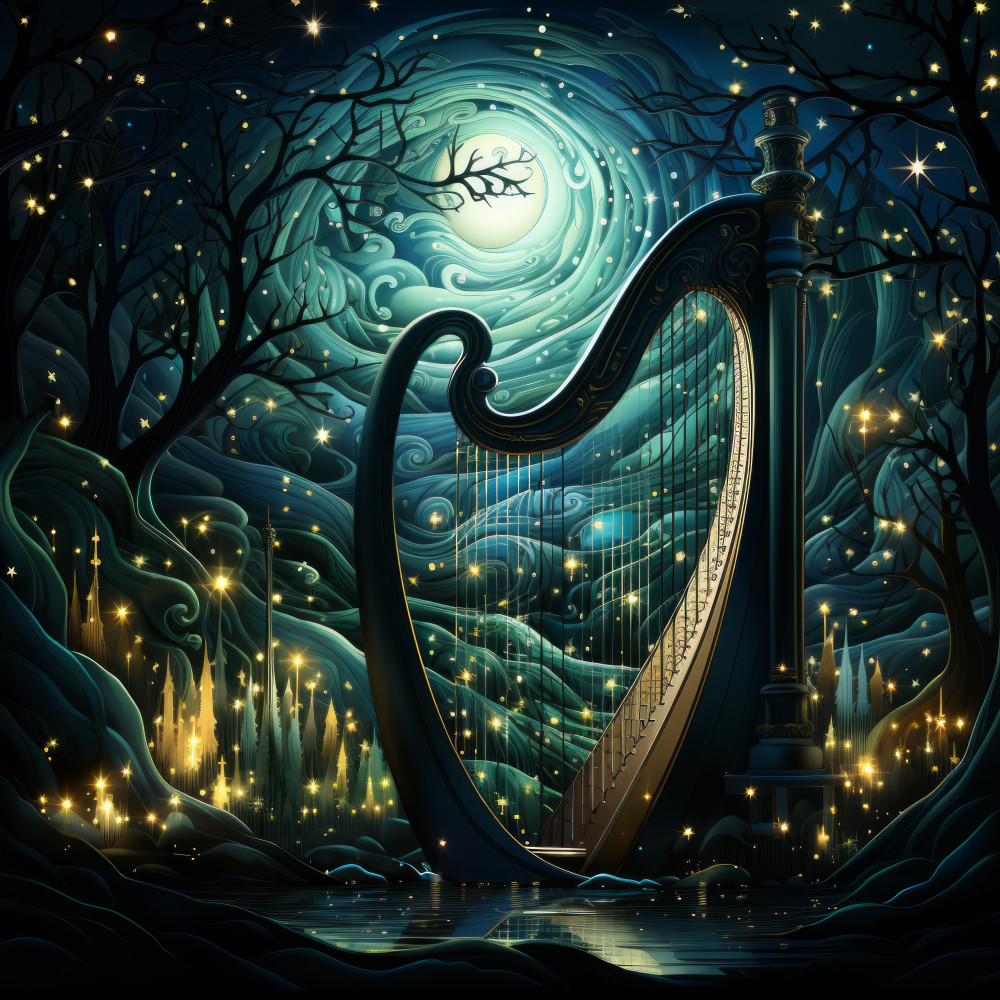 Eclipse of Dreams: Ethereal Echoes from the Dreaming Harp