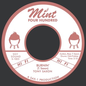 Tony Saxon的專輯Burnin'