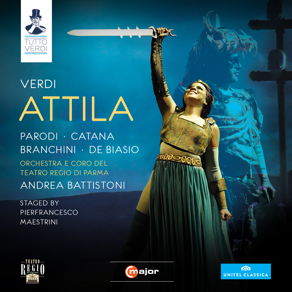 Attila, Act III: Non involarti, seguimi … Tu, rea donna (Attila, Odabella, Foresto, Ezio, Chorus)