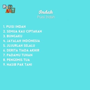 Listen to Puisi Indah song with lyrics from Indah