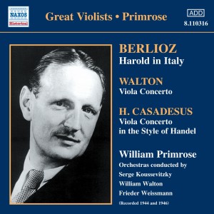 Berlioz: Harold in Italy - Walton: Viola Concerto