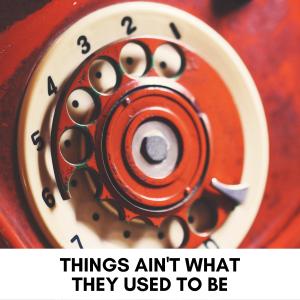 Album Things Ain't What They Used to Be from 