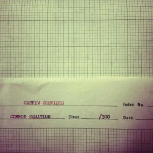 Album Common Equation oleh Cashew Chemists
