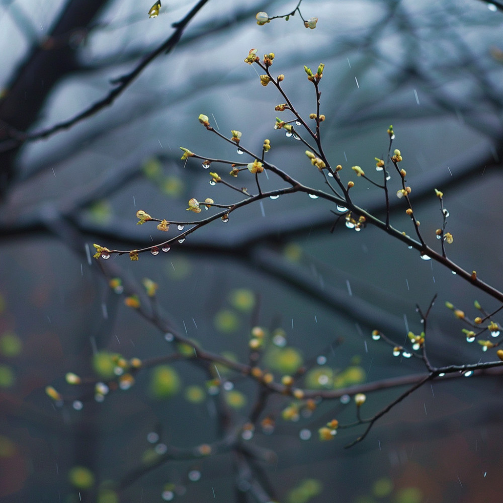La Lluvia Tranquila Te Lleva A La Calma