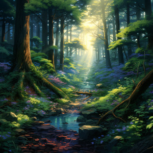 Dengarkan lagu Forest Canvas nyanyian Elsei dengan lirik