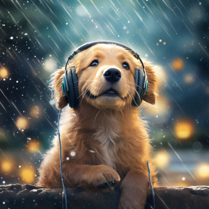 Music For Dogs With Anxiety的專輯Rain Adventures: Dogs Playful Rhythms