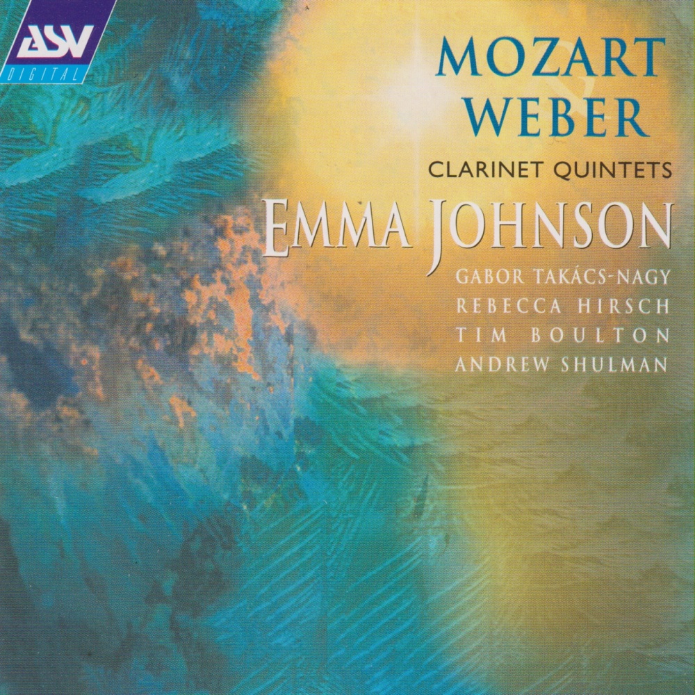 Weber: Clarinet Quintet in B flat, Op. 34: 2. Fantasia (Adagio)