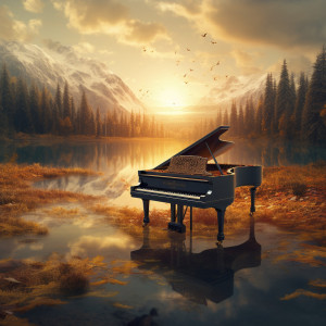 Piano Dreamscapes: Restful Sleep Serenade dari Dreamy Thoughts
