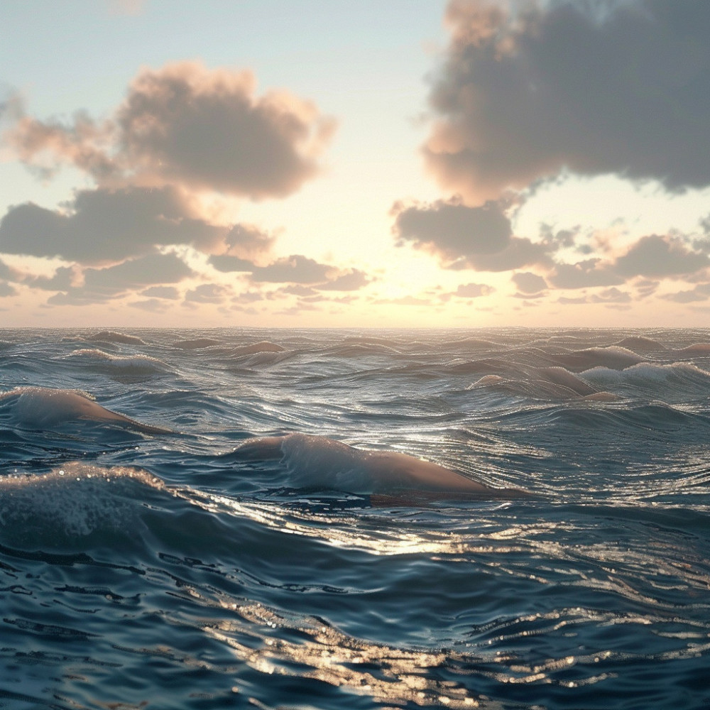 Tranquil Ocean for Twilight Tranquility