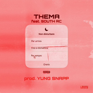 Listen to NON DISTURBARE (Explicit) song with lyrics from Thema