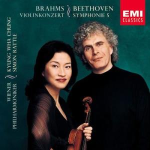 Sir Simon Rattle的專輯Beethoven:Symphony no.5 in C minor/Brahms:Violin Concerto in D