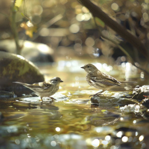 อัลบัม Mindful Binaural Meditation in Creek Birds and Nature ศิลปิน Chakra Balancing Meditation