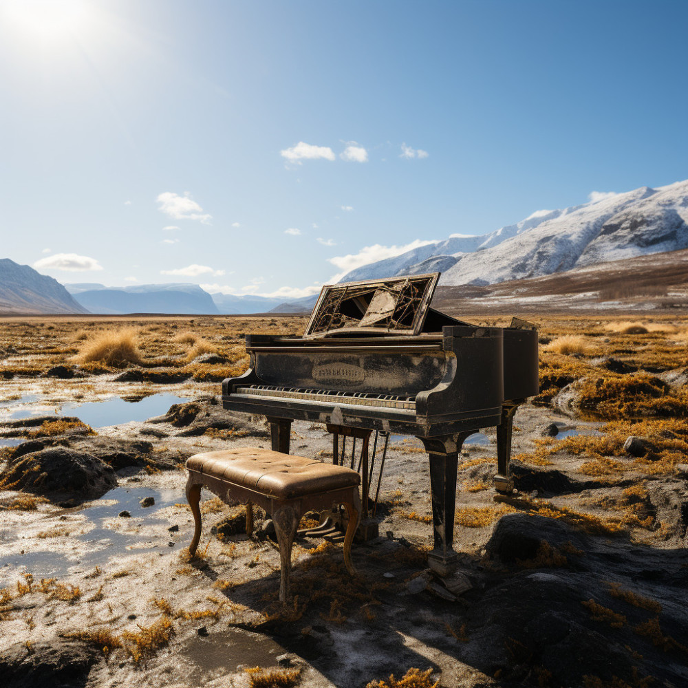 Melodía De Pensamientos De Piano Enfocado