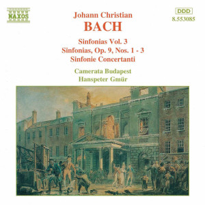 Camerata Budapest的專輯Bach, J.C.: Sinfonias, Vol.  3